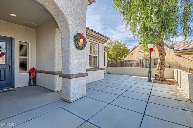 view of patio