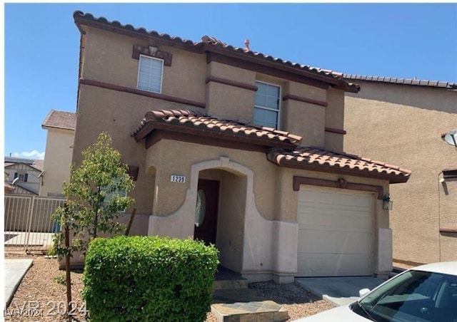 view of mediterranean / spanish house