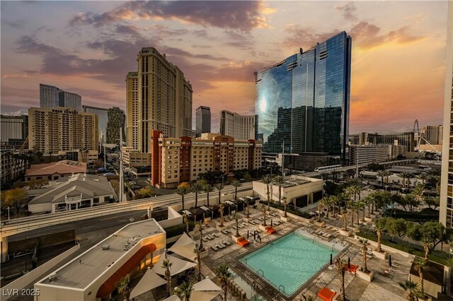 135 E Harmon Ave Unit 407, Las Vegas, NV 89109 - view of city