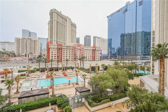 135 E Harmon Ave Unit 407, Las Vegas, NV 89109 - property's view of city