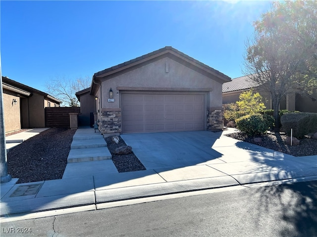 view of ranch-style home