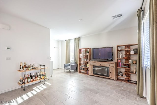 view of living room