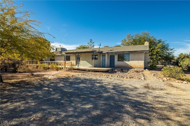 view of ranch-style house