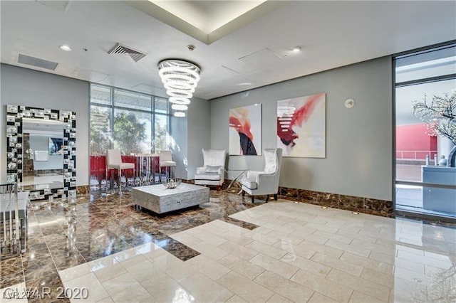 common area with visible vents