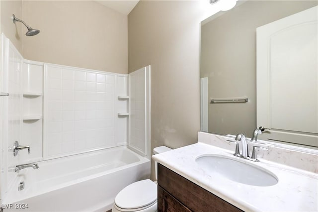 8351 Agave Bloom St, Las Vegas, NV 89131 - full bath with toilet, vanity, and shower / tub combination