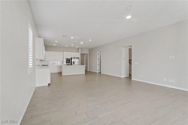 view of unfurnished living room