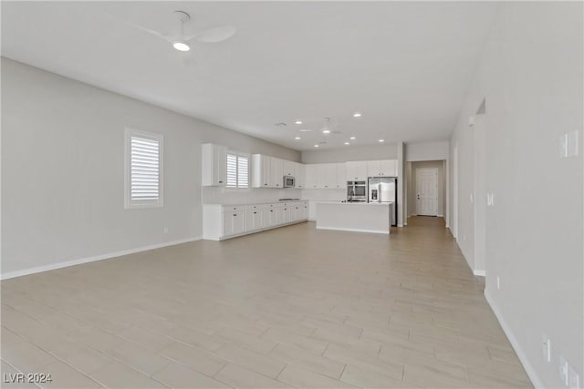 view of unfurnished living room