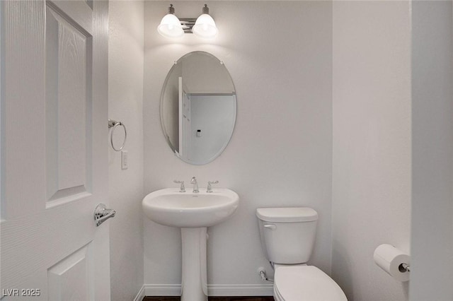 bathroom with toilet