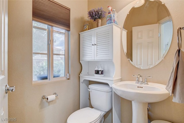 bathroom with toilet