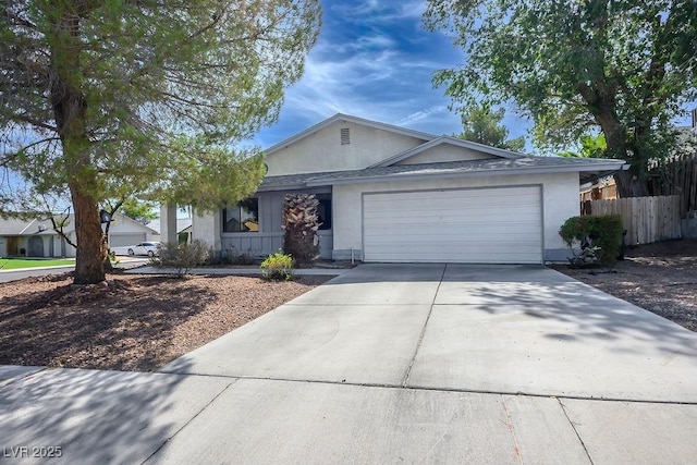 3609 Woodglen Ct, Las Vegas, NV 89108 - single story home featuring stucco siding, an attached garage, and concrete driveway