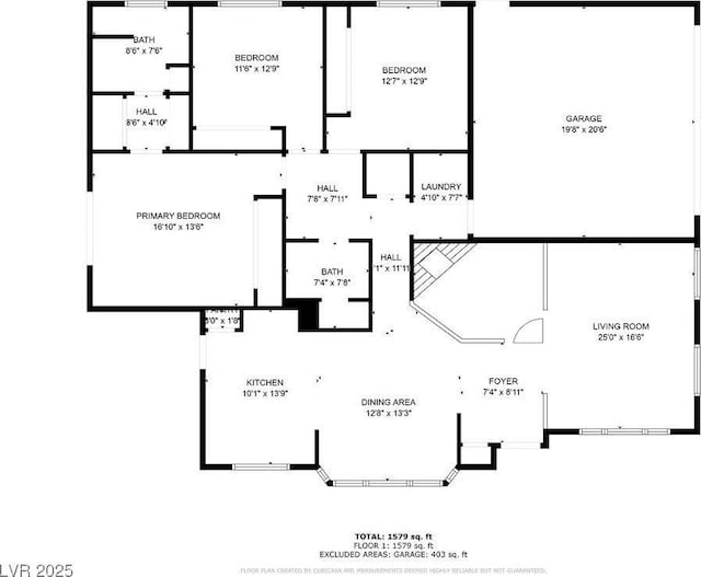 3609 Woodglen Ct, Las Vegas, NV 89108 - view of home floor plan