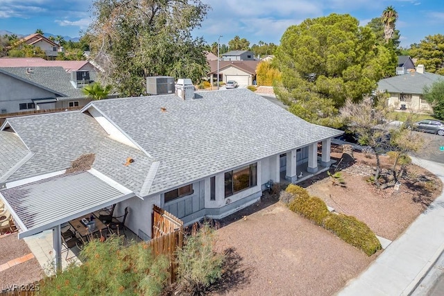 3609 Woodglen Ct, Las Vegas, NV 89108 - aerial perspective of suburban area