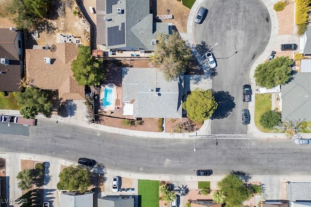 3609 Woodglen Ct, Las Vegas, NV 89108 - aerial overview of property's location featuring a pool