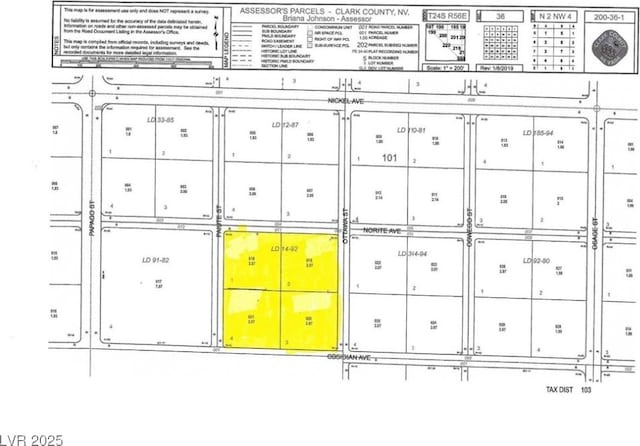 Norite Ave, Sandy Valley NV, 89019 land for sale