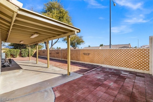 view of patio