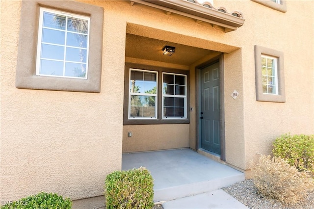 view of property entrance