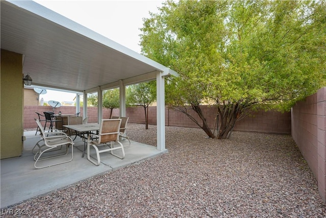 view of patio