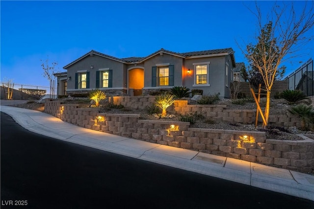 view of ranch-style house