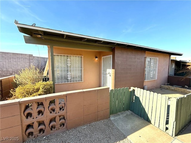 view of ranch-style home