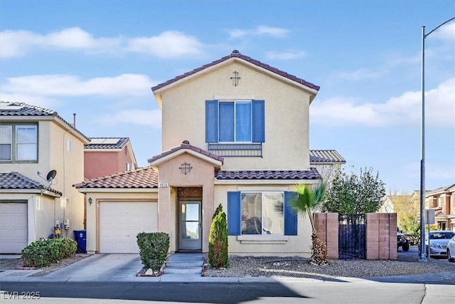 view of mediterranean / spanish house