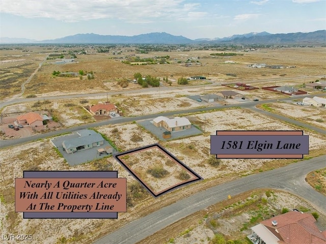 1581 Elgin Ln, Pahrump NV, 89060 land for sale