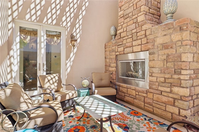 view of patio / terrace with french doors