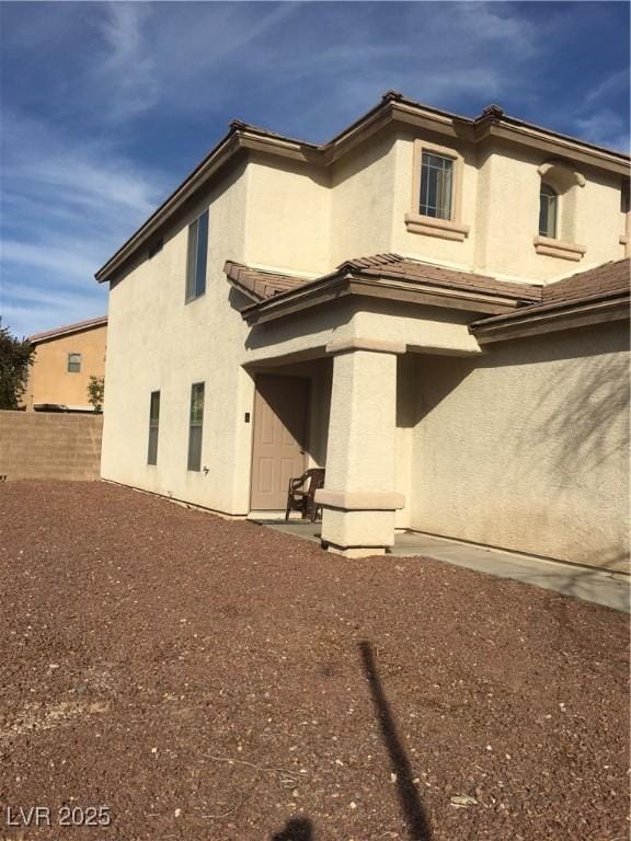 view of rear view of house