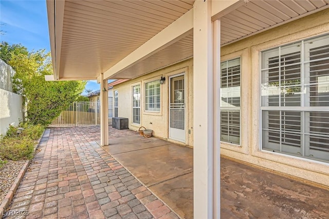 view of patio