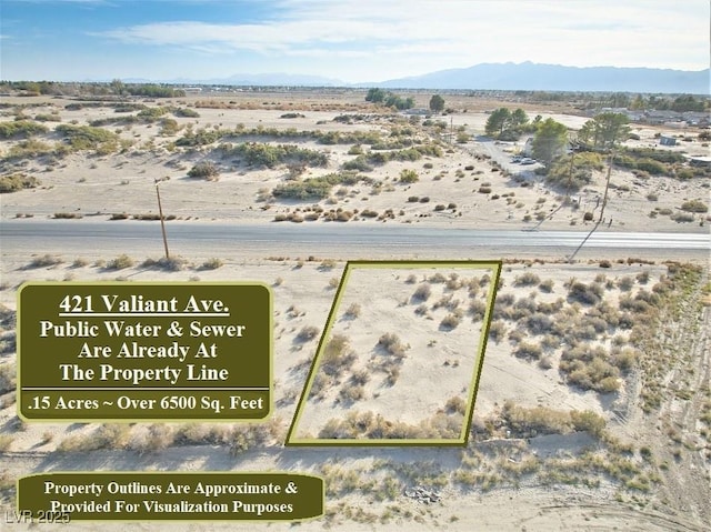 421 E Valiant Ave, Pahrump NV, 89060 land for sale