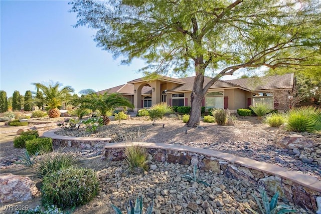 view of ranch-style home