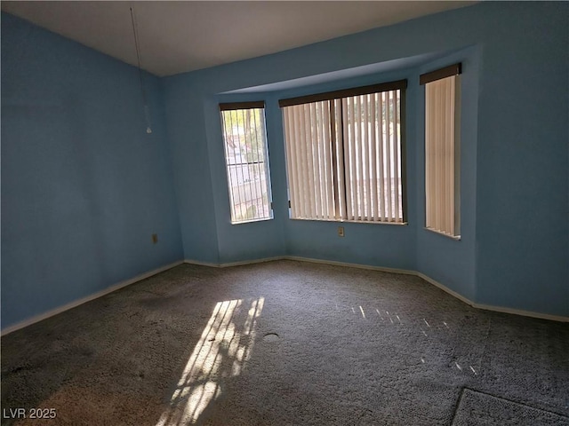 spare room with carpet flooring