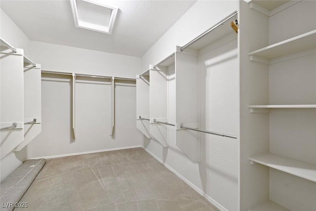 view of spacious closet