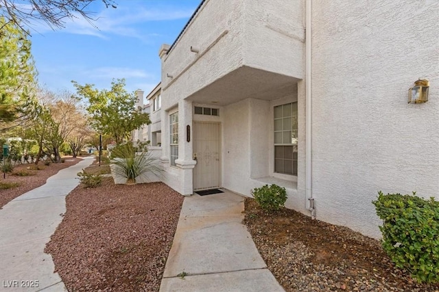 view of property entrance