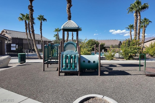 view of jungle gym