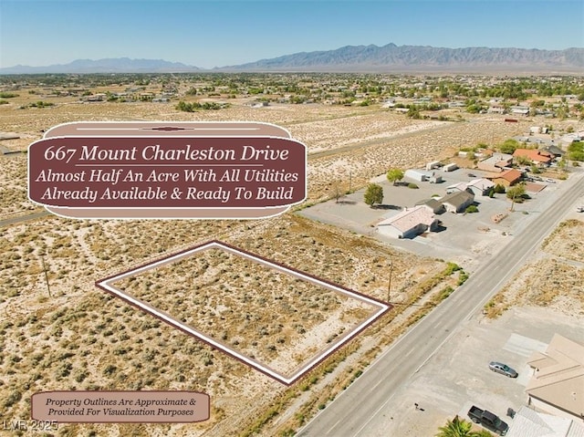 667 Mount Charleston Dr, Pahrump NV, 89048 land for sale