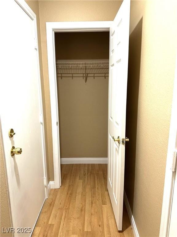 view of closet