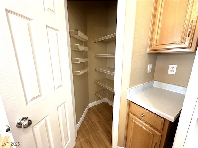 view of pantry