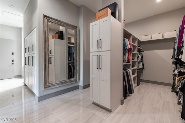 view of spacious closet