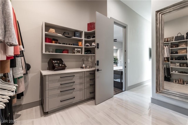 view of spacious closet