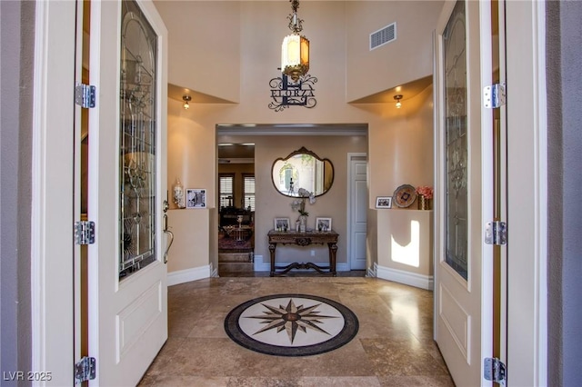 view of entrance foyer