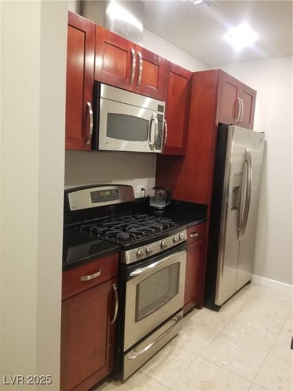 kitchen featuring stainless steel appliances