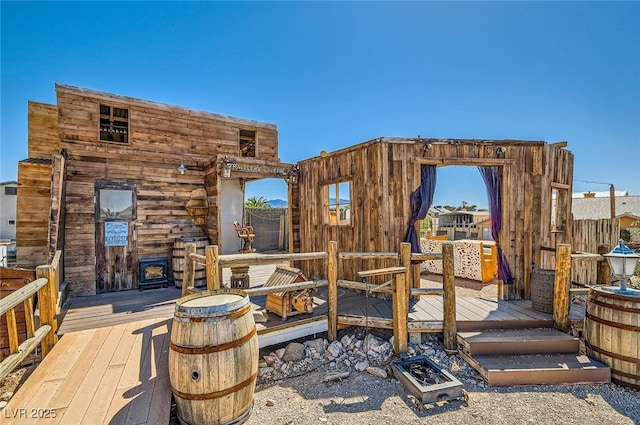 919 Havre Ave, Henderson, NV 89015 - view of patio / terrace featuring a wooden deck