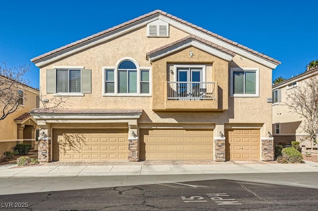 multi unit property with a balcony