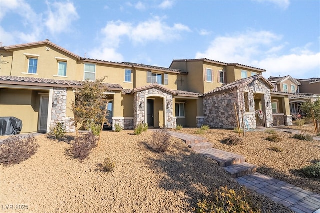 view of mediterranean / spanish house