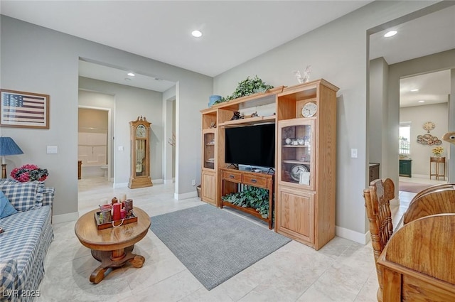 view of living room