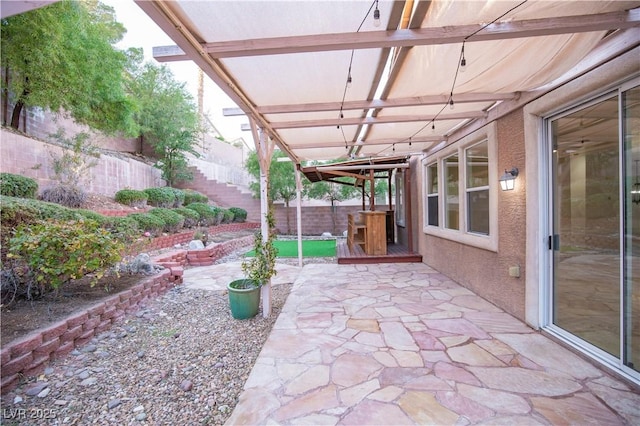 view of patio / terrace