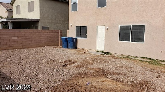 view of rear view of house