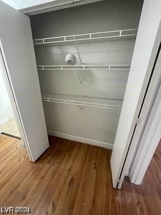 view of closet