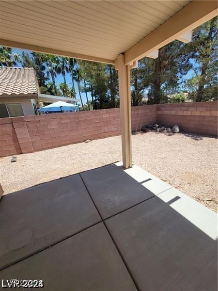 view of patio