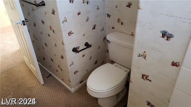 bathroom with toilet